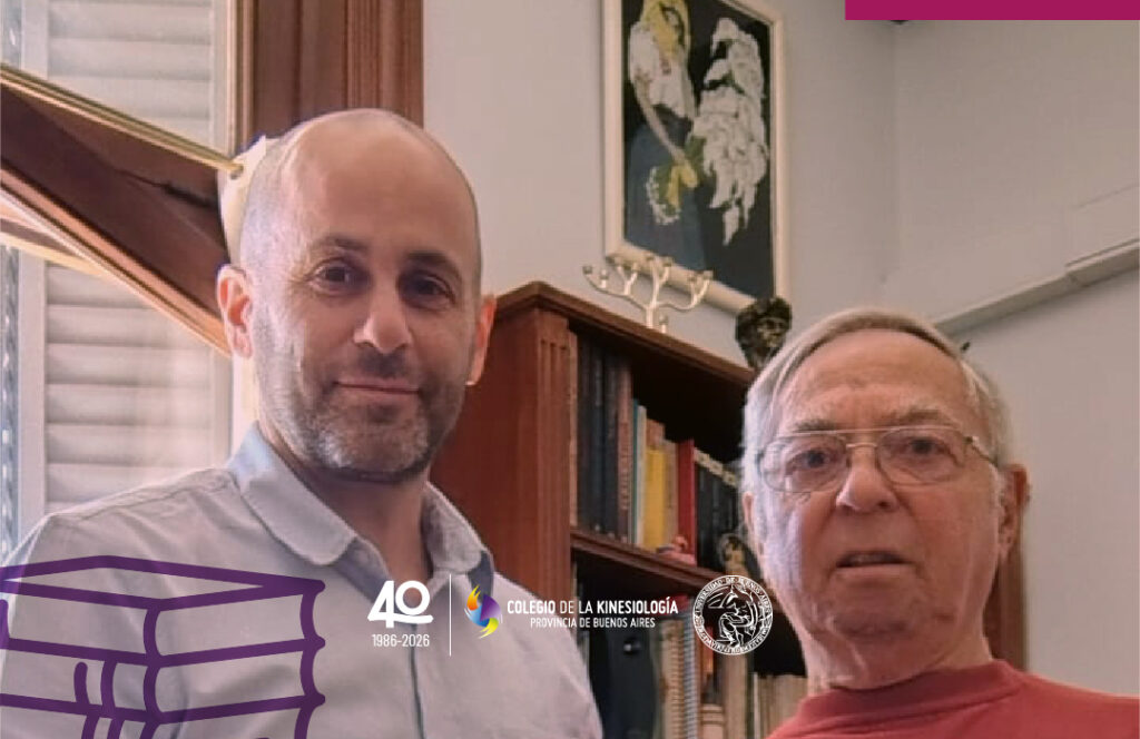 Lic. Pablo Dolce y el Prof. Lic. Klgo. Ftra. Andrés Feldmann.